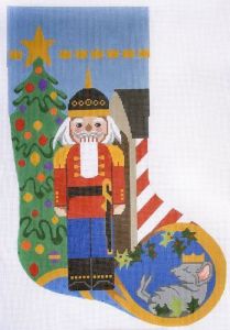 Nutcracker Christmas Stocking