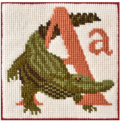 Animal Alphabet A - Alligator