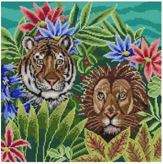 Tiger and Lion