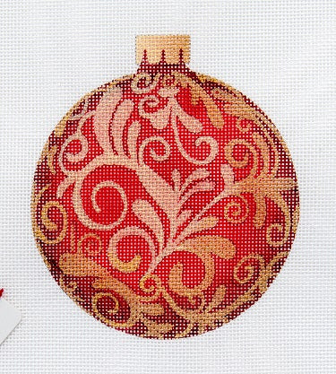 Red w/Gold Leaves