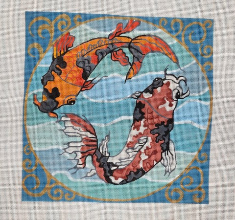 Koi Fish Duo