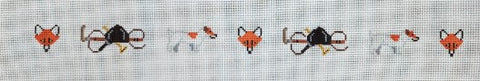 Fox Hunting Belt w/Jack Russell