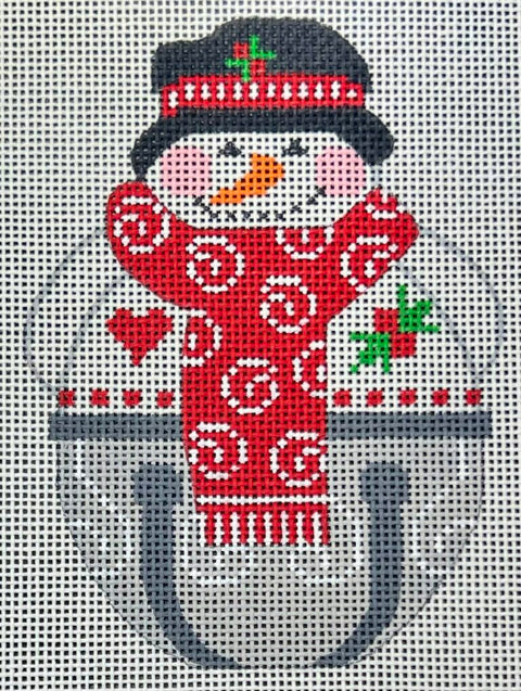 Jingle Snowman - Black Hat (Danji Designs)