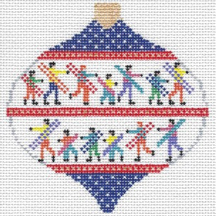 Skiers Ornament