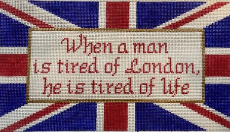 When a Man is Tired of London ..