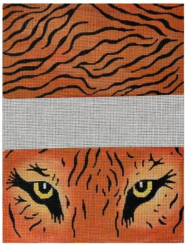 Tiger Eyeglass Case