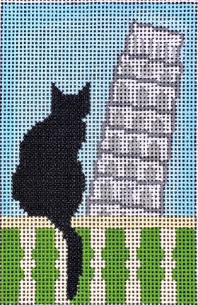 Pisa Cat Passport Cover