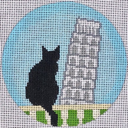 Pisa Cat Travel Round
