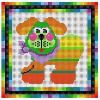 Colorful Dog