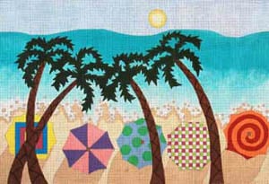 Isabel's Backpack - Beach Umbrellas