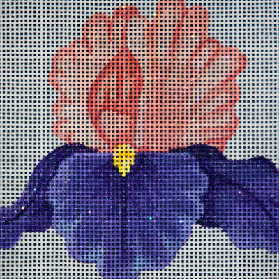 Peach & Purple Iris 