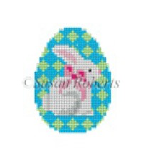 Pink Bow Rabbit Egg