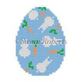Rabbits and Carrots Egg