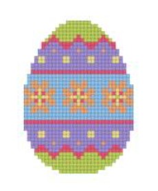 Floral Band Egg
