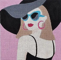 Woman in Black Hat