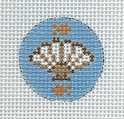 Key Fob/Seashell w/Fish