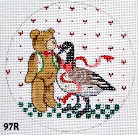 Teddy Bear and Goose