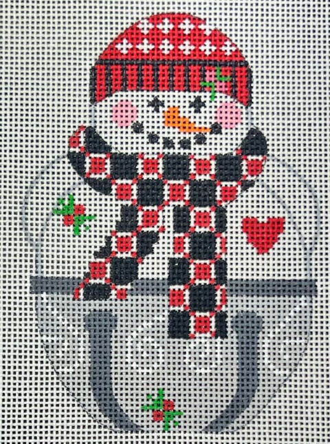 Jingle Snowman - Red Hat (Danji Designs)