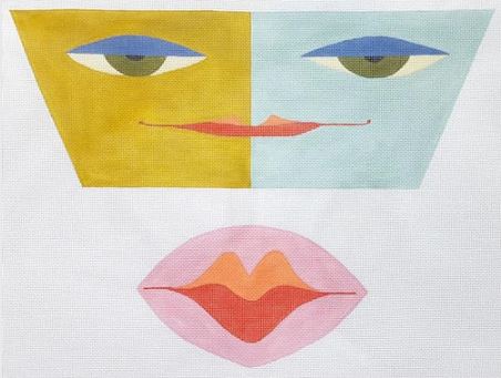Face Clutch w/Change Purse - 13M