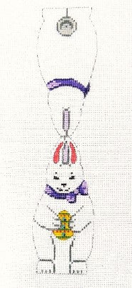 Two Sided - White Bunny/Easter Egg