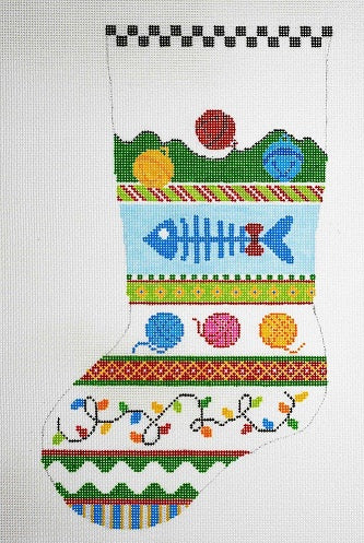 Christmas Stocking - Cat