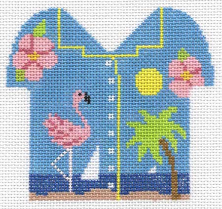 Shellys Closet - Tropical Shirt (includes hanger)