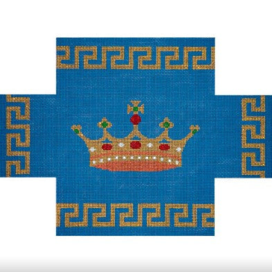 Crown w/Greek Key Border Brick Cover