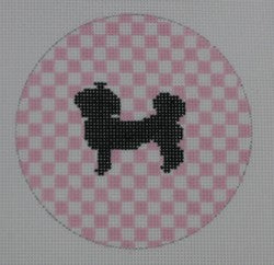 Shih Tzu on Pale Pink