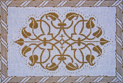 Filigree and Hearts on White