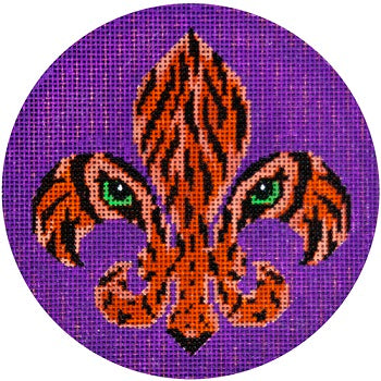 Tiger Fleur de Lis
