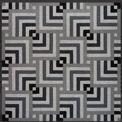 Squares in Squares (Lt to Dk)