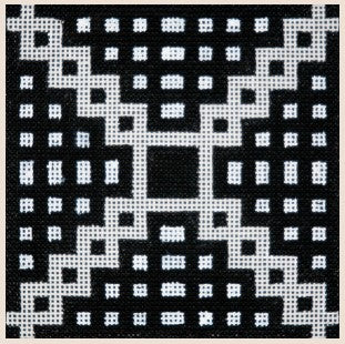 Black/White Stair Steps