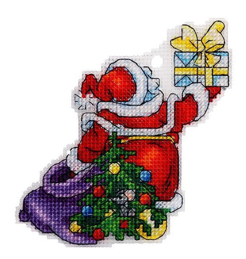 Plastic Canvas Kit - Santa Claus (Alisena)