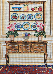 Hutch w/Fruit Plates