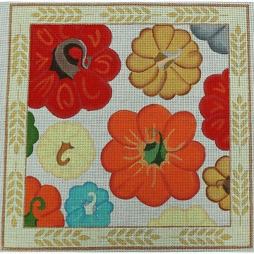 Pumpkin Collection w/Border