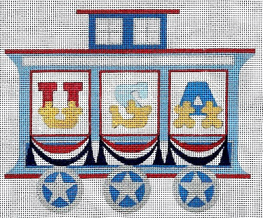American USA Caboose