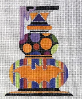 Halloween Candle Holder 8" - 18M