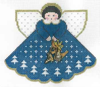 Ski Babe/Blue Angel w/Charms