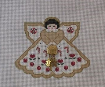 Gingerbread Angel w/Charms
