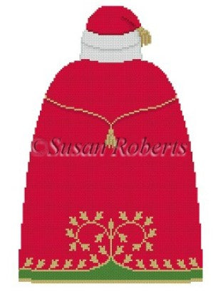Tree Topper - Santa w/Toys (Back)