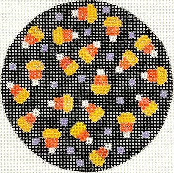 Candy Corn on Black