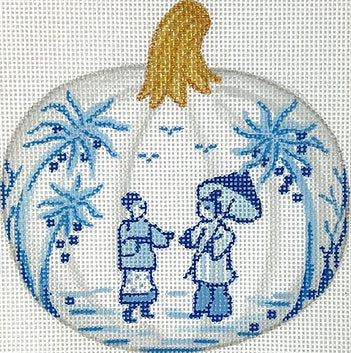 Mini Chinoiserie Pumpkin - OM-341