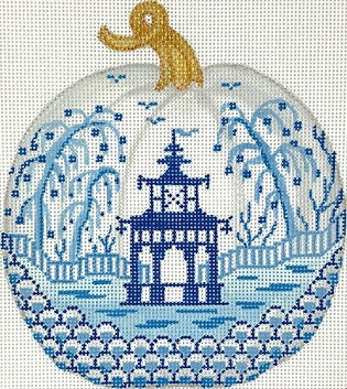 Mini Chinoiserie Pumpkin - OM-338