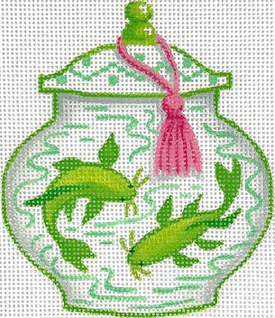 Mini Chinoiserie Vase - OM-335
