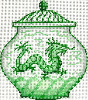 Mini Chinoiserie Vase - OM-337