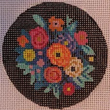 Little Floral on Black
