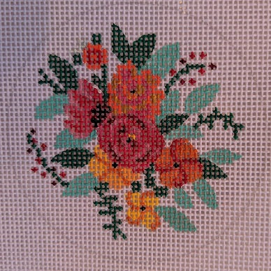 Little Floral w/Pink Rose