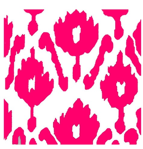 Ikat Lima/Hot Pink