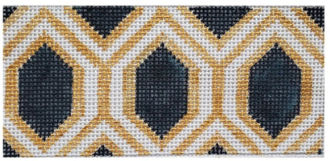 Geometric in Navy and Gold Insert