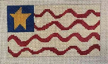 Little Flag w/Waving Stripes
